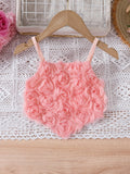 Flower Sling + Pink Tutu Skirt