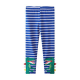 Dinosaur Appliqu¡§| Leggings