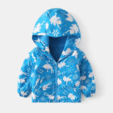 Printed Polar Fleece Shell Jacket