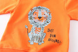 Lion Printing Sweater