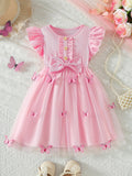 Butterfly Mesh Dress