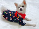 Christmas Sale-Santa Claus Floral Print family matching Pajamas