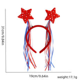 Independence Day headbands, holiday party decorations and props
