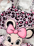 Cute Leopard Print Swimsuit