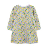 Embroidery Patch Long Sleeves Dress