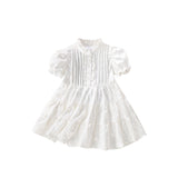Girl Short Sleeve Princess Dress