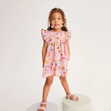 Girl's Dress Full of Prints