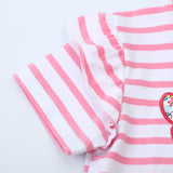 Girls' Cartoon Embroidered Princess Dress