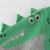 Dinosaur Brocade Sweater Coat