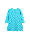 Penguin Embroidered Patch Dress