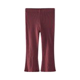 Multi-Color Optional-Tight Flared Trousers
