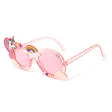Cute Rainbow Horse Glasses