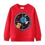 Luminous Earth Print Sweater