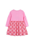 Butterfly Embroidered Long Sleeve Dress