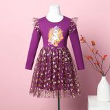 Halloween Long Sleeve Dress