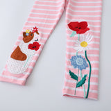 Groundhog Appliqu¡§| Leggings