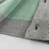 Dinosaur Brocade Sweater Coat