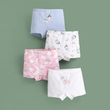 Girl Pure Cotton Cartoon Cute Boxer Briefs