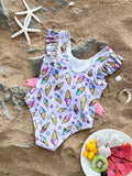 Cute Printed Swimsuit