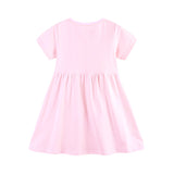 Children's Rainbow-Colored Four-Leaf Clover & Cloud Dress