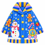 Lucky Sale-Children's Christmas Snowman Snowflake Coat