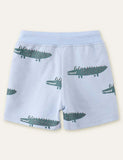 Alligator Printed Shorts - CCMOM