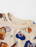 Animal Engineer Full Printed Long Sleeve T-shirt - CCMOM