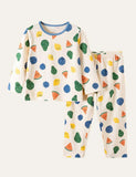 Animal Fruit Cartoon Printed Pajamas - CCMOM