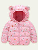 Animal Print down Cotton Jacket - CCMOM