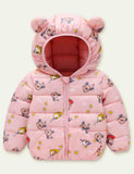 Animal Print down Cotton Jacket - CCMOM