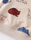 Animal Print Sweatshirt - CCMOM