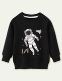 Astronaut Printed Sweatshirt - CCMOM