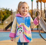Lucky Sale-Children's colorful unicorn coat