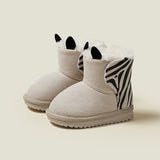 Winter Cute Leopard Snow Boots