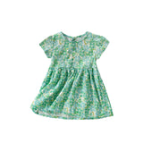 Printing and Dyeing Girls Dress