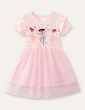 Ballet Girl Printed Dress - CCMOM