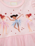 Ballet Girl Printed Dress - CCMOM