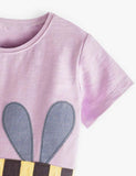 Bee Appliqu¡§| T-shirt - CCMOM