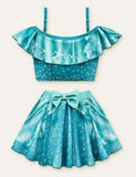 Bow Floral Printed Swimsuit - CCMOM