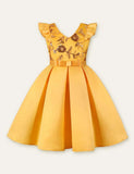 Bow Sleeveless Party Dress - CCMOM