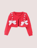 Bowknot Kid Cardigan - CCMOM