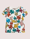Boy Cartoon Appliqu¡§| 100% Cotton T-shirt - CCMOM