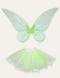 Butterfly Fairy Wings Party Cape + Skirt - CCMOM