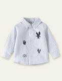 Cactus Embroidered Long Sleeve Shirt - CCMOM