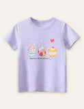 Cake Dessert Printed T-shirt - CCMOM