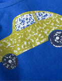 Car Floral Dragonfly Printed Dress - CCMOM