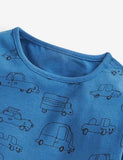 Car Printed Long-Sleeved Bottoming Shirt - CCMOM