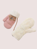 Cartoon Bear Knitted Gloves - CCMOM