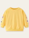 Cartoon Daisy Printed Sweatshirt - CCMOM