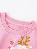 Cartoon Deer Printed Sweatshirt - CCMOM